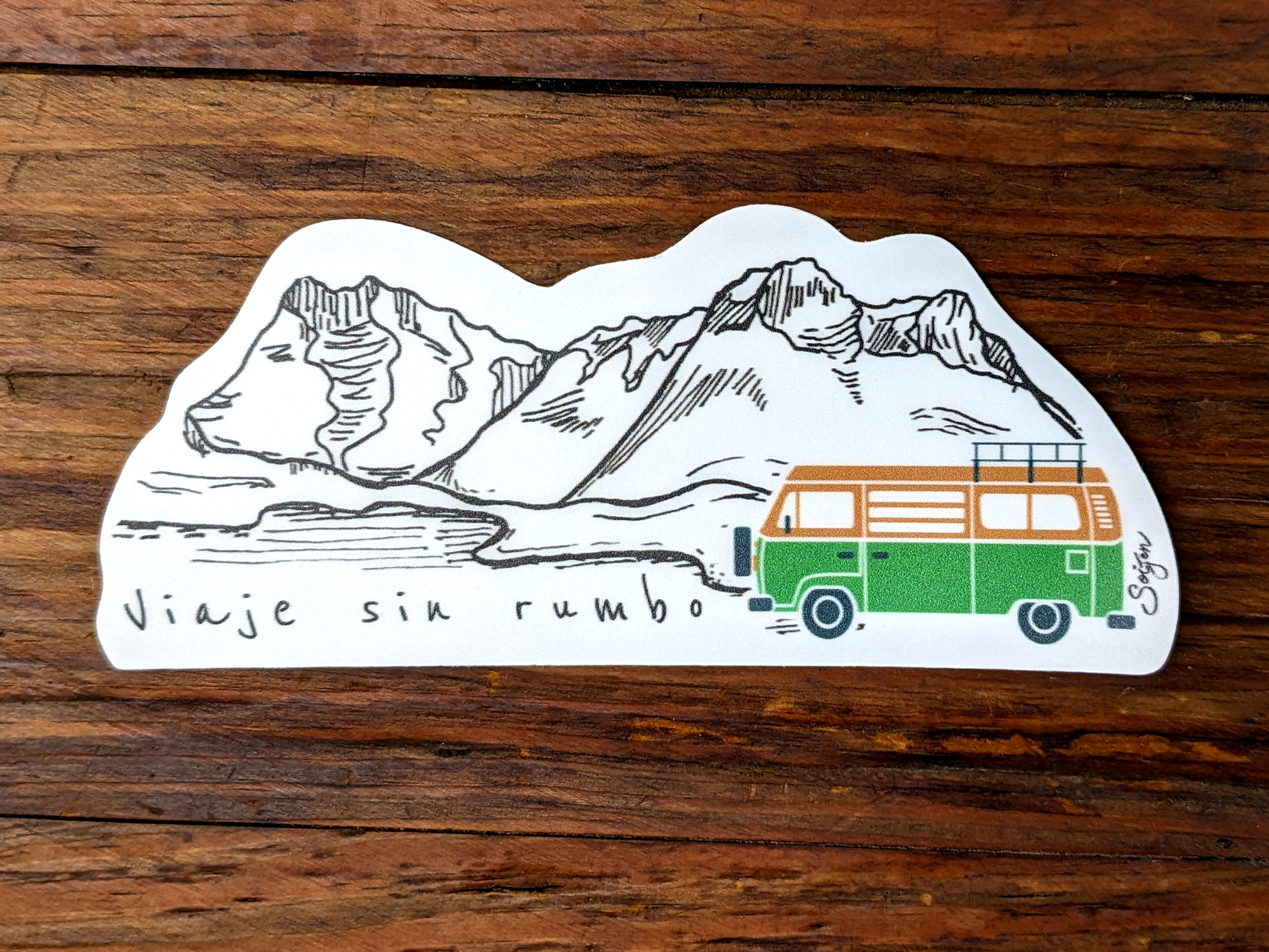 Viaje sin Rumbo | Sticker